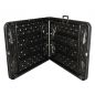 Buffettisch KRISTA 375 eckig Schwarz, 182,9x76,2x73,7cm