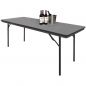 Buffettisch KRISTA 385 eckig klappbar, 183x76x75 cm