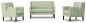 MILANO Sofa 2 Sitzer Beige