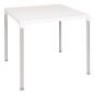 Outdoor Tisch KRISTA 185 eckig Weiß, 75x75x72cm 