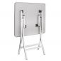 Outdoor Tisch KRISTA 240 eckig Aluminium, 60x60x72cm