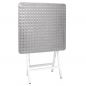 Outdoor Tisch KRISTA 240 eckig Aluminium, 60x60x72cm