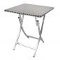 Outdoor Tisch KRISTA 240 eckig Aluminium, 60x60x72cm
