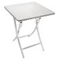 Outdoor Tisch KRISTA 240 eckig Aluminium, 60x60x72cm