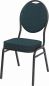 Bankettstuhl Sesto Plus grün gelb gepunktet stapelbar