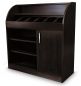 Besteckschrank Kellnerstation Servicestation Wenge 100 cm mit Soft-Close-Tür-Detail