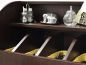 Besteckschrank Kellnerstation Servicestation Wenge 100 cm mit Soft-Close-Tür-Detail