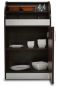 Besteckschrank Wenge ALU 60 cm mit Soft-Close-Tür