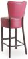 Gastro Barhocker Anna S10 Nussbaum mit Polsterung