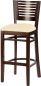 Gastro Barhocker Emiliy Sitzpolsterung in beige