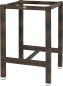 Loungemöbel Stehtischgestell LINA für 80x80 cm Platten Höhe 108cm burned
