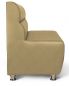 Sitzbank Dinerbank Bistrobank Cafe1 beige Länge 100 cm Höhe 90 cm