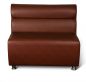 Sitzbank Dinerbank Bistrobank Cafe1 braun Länge 100 cm Höhe 90 cm