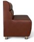 Sitzbank Dinerbank Bistrobank Cafe1 braun Länge 100 cm Höhe 90 cm