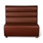 Sitzbank Dinerbank Bistrobank GALA braun 120 cm