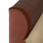 Sitzbank Dinerbank Bistrobank GALA braun mit beige 120 cm