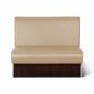 Sitzbank Dinerbank Bistrobank Woody beige Länge 120 cm