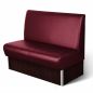 Sitzbank Dinerbank Bistrobank Woody bordeaux Länge 120 cm