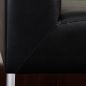 Sitzbank Dinerbank Bistrobank Woody schwarz Länge 120 cm