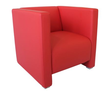 Lounge Sessel Reka 70 cm rot