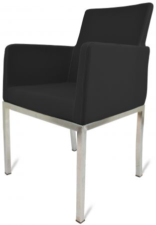 Lounge Stuhl RISTO Schwarz