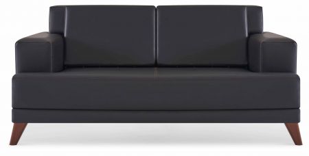 MARKA Sofa 2 Sitzer Schwarz