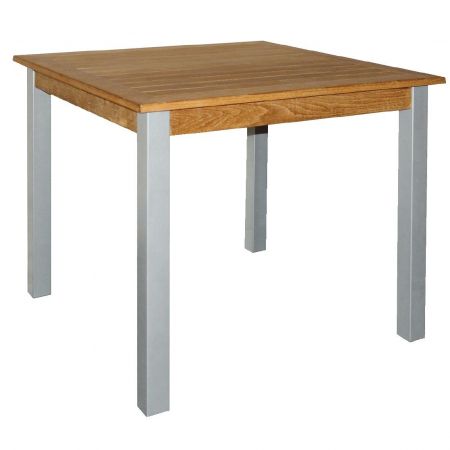 Outdoor Tisch KRISTA 230 eckig Teak,  80x80x72cm 
