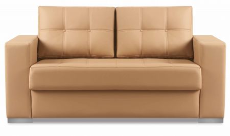 PAFI Sofa 2 Sitzer Hellbraun