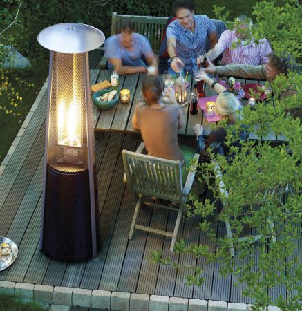 Enders Gas-Terrassenfeuer Rondo Black