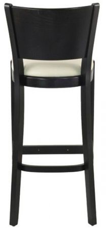 Gastro Barhocker Indo S01 aus Holz mit Sitzpolsterung
