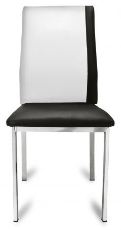 Gastro Stuhl ERGO schwarz/weiß