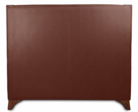 Sitzbank Dinerbank Bistrobank DIVA braun mit beige Rücken Länge 120cm