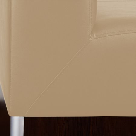 Sitzbank Dinerbank Bistrobank Woody beige Länge 120 cm