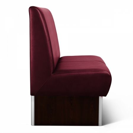 Sitzbank Dinerbank Bistrobank Woody bordeaux Länge 120 cm