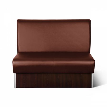 Sitzbank Dinerbank Bistrobank Woody braun Länge 120 cm