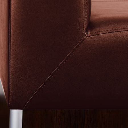 Sitzbank Dinerbank Bistrobank Woody braun Länge 120 cm