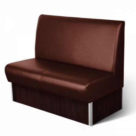 Sitzbank Dinerbank Bistrobank Woody braun Länge 120 cm