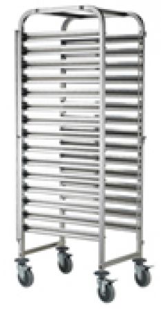 Tablettwagen für 1x15 Tabletts GN1/1  380x550x1735mm 500330