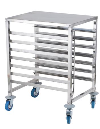 Tablettwagen für 7 Tabletts kein GN Maß 570420