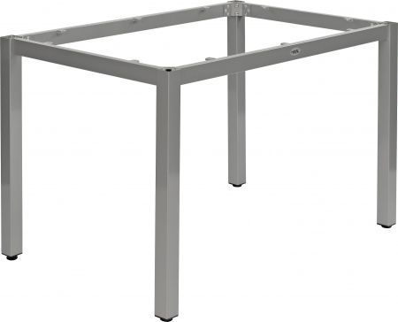 Tischuntergestell LINA für 120x80 cm Platten silbergrau