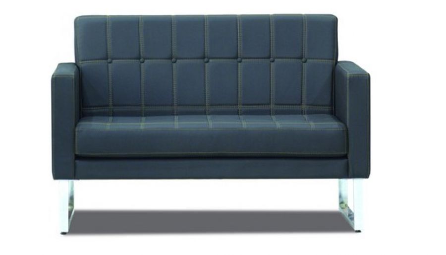 SAFRAN Sitzgruppe aus Sofa und 2 Sesseln in Grau