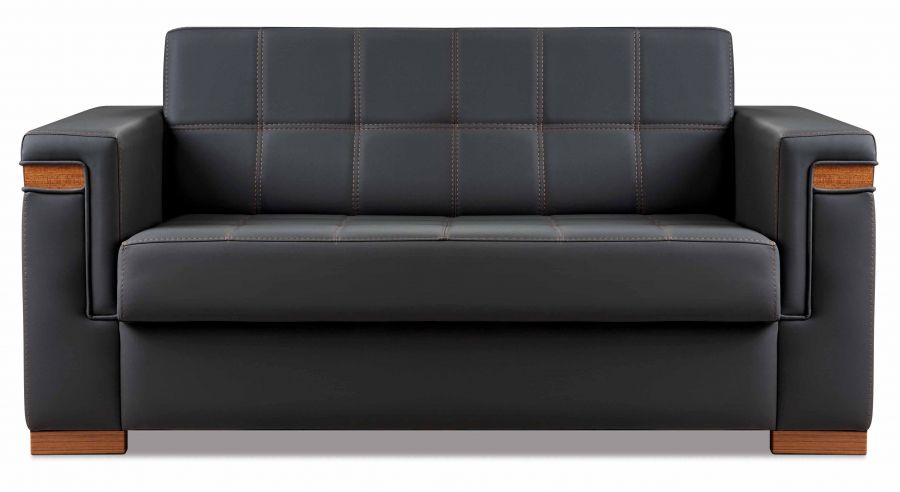CLASS Sofa 2 Sitzer Schwarz