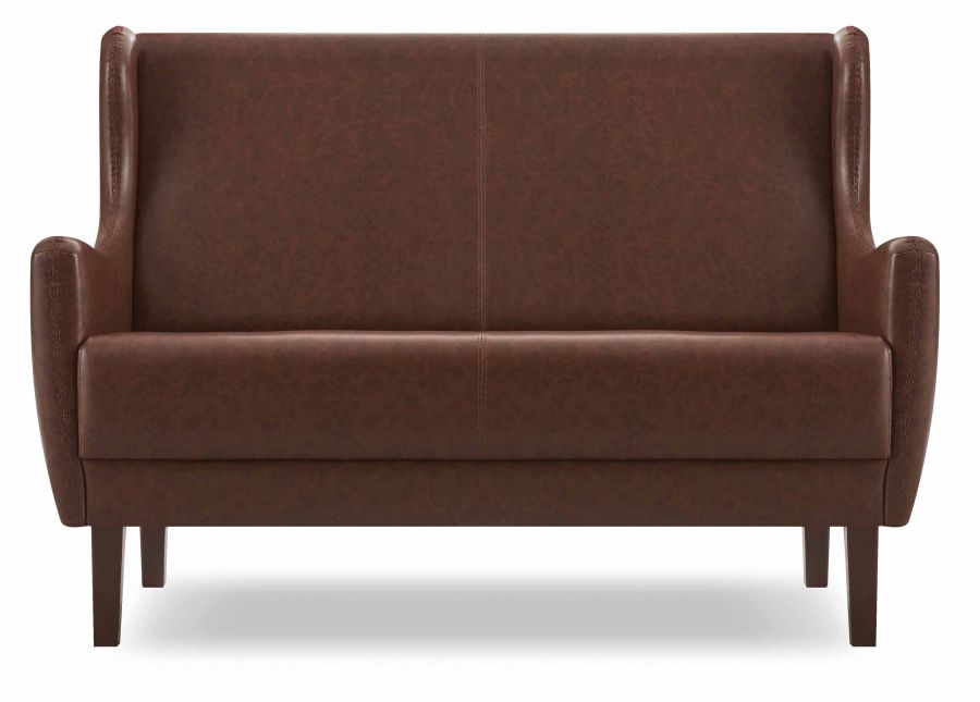 HANKA Sofa 2 Sitzer Braun