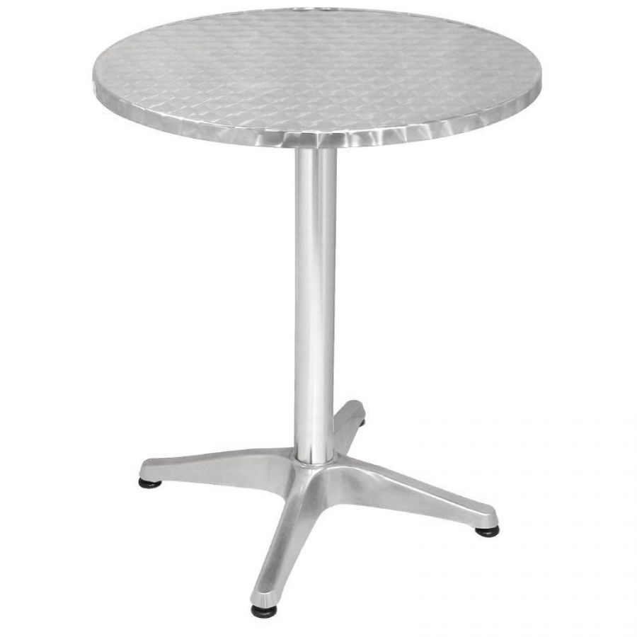 KRISTA Bistrotisch rund 80 cm komplett aus Metall