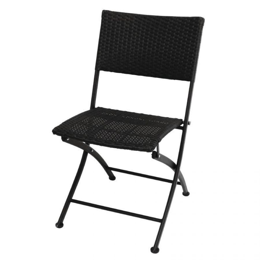 Outdoor Stuhl KRISTA 155ST Schwarz, Klappbar günstig kaufen Möbel Star