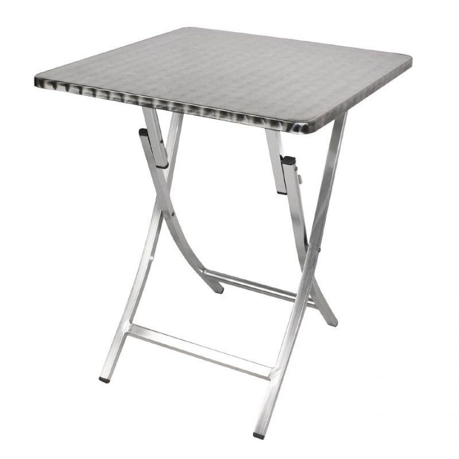 Outdoor Tisch KRISTA 240 eckig Aluminium, 60x60x72cm