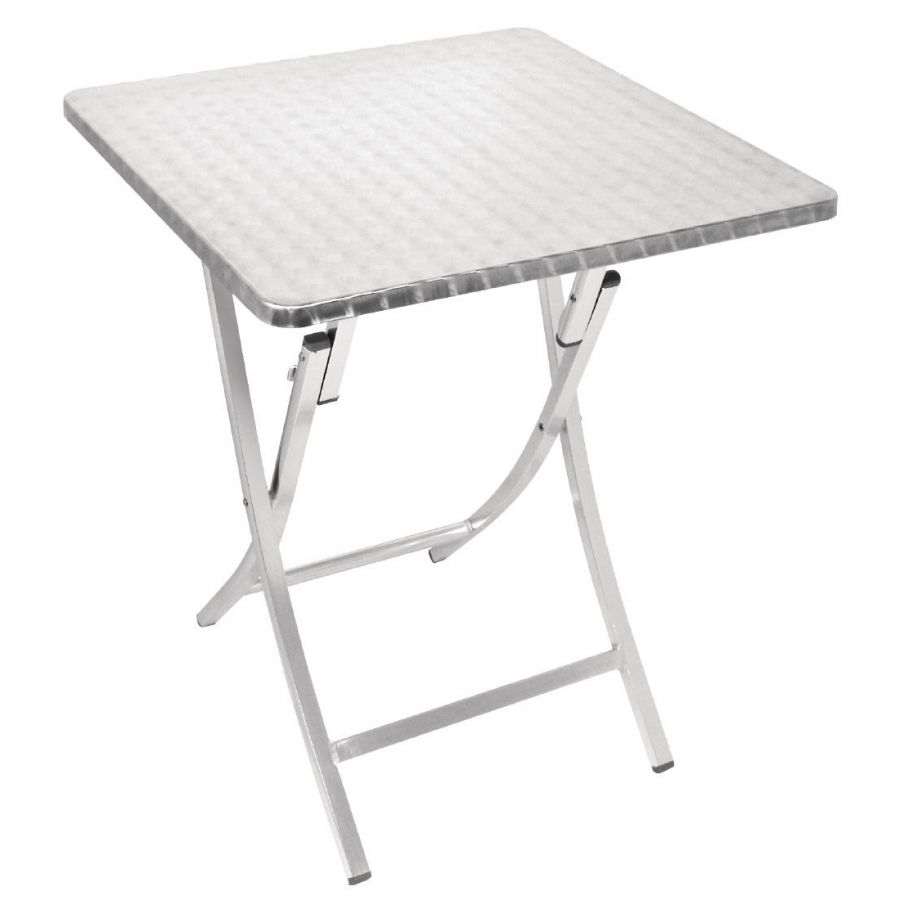 Outdoor Tisch KRISTA 240 eckig Aluminium, 60x60x72cm
