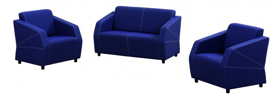PIRAMIT Sessel Blau
