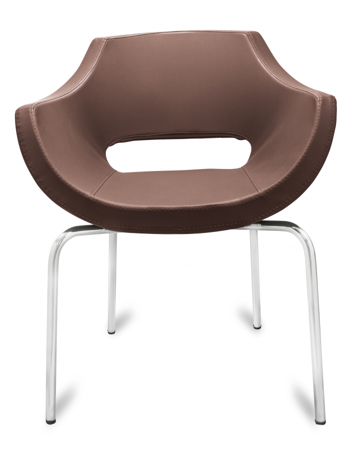 Gastro Stuhl LEA braun