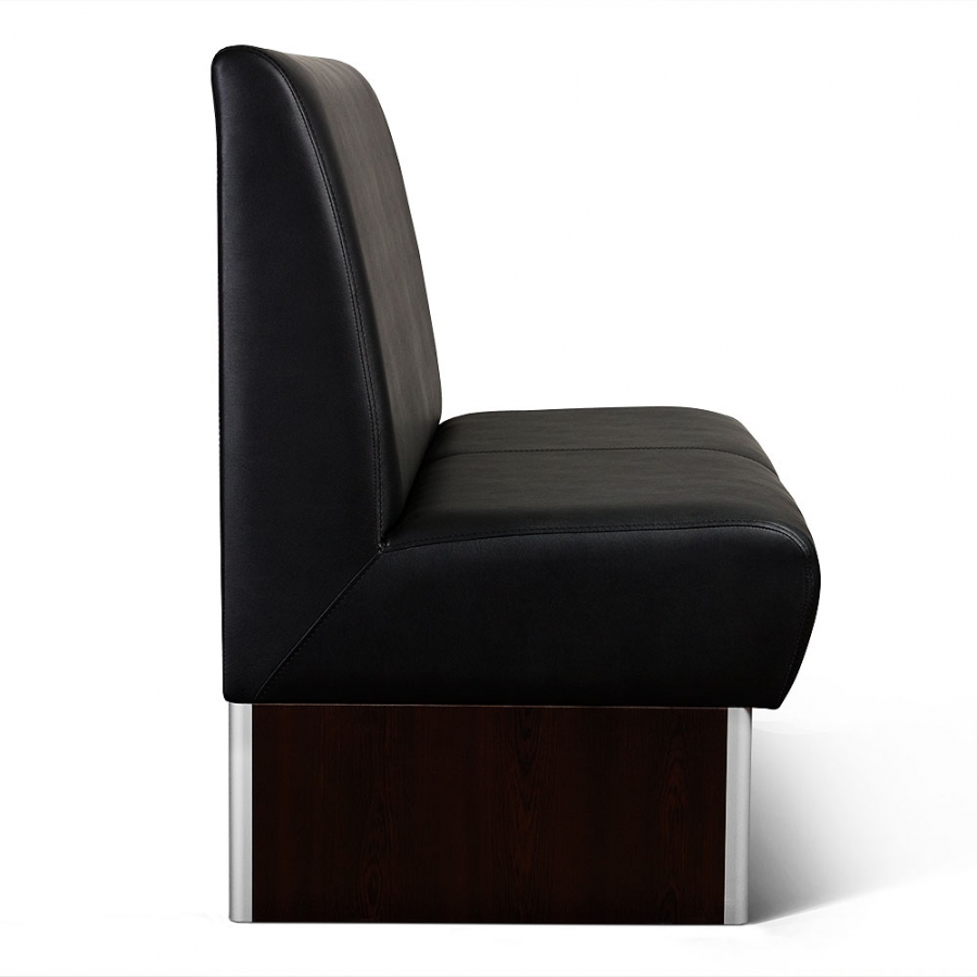 Sitzbank Dinerbank Bistrobank Woody schwarz Länge 120 cm